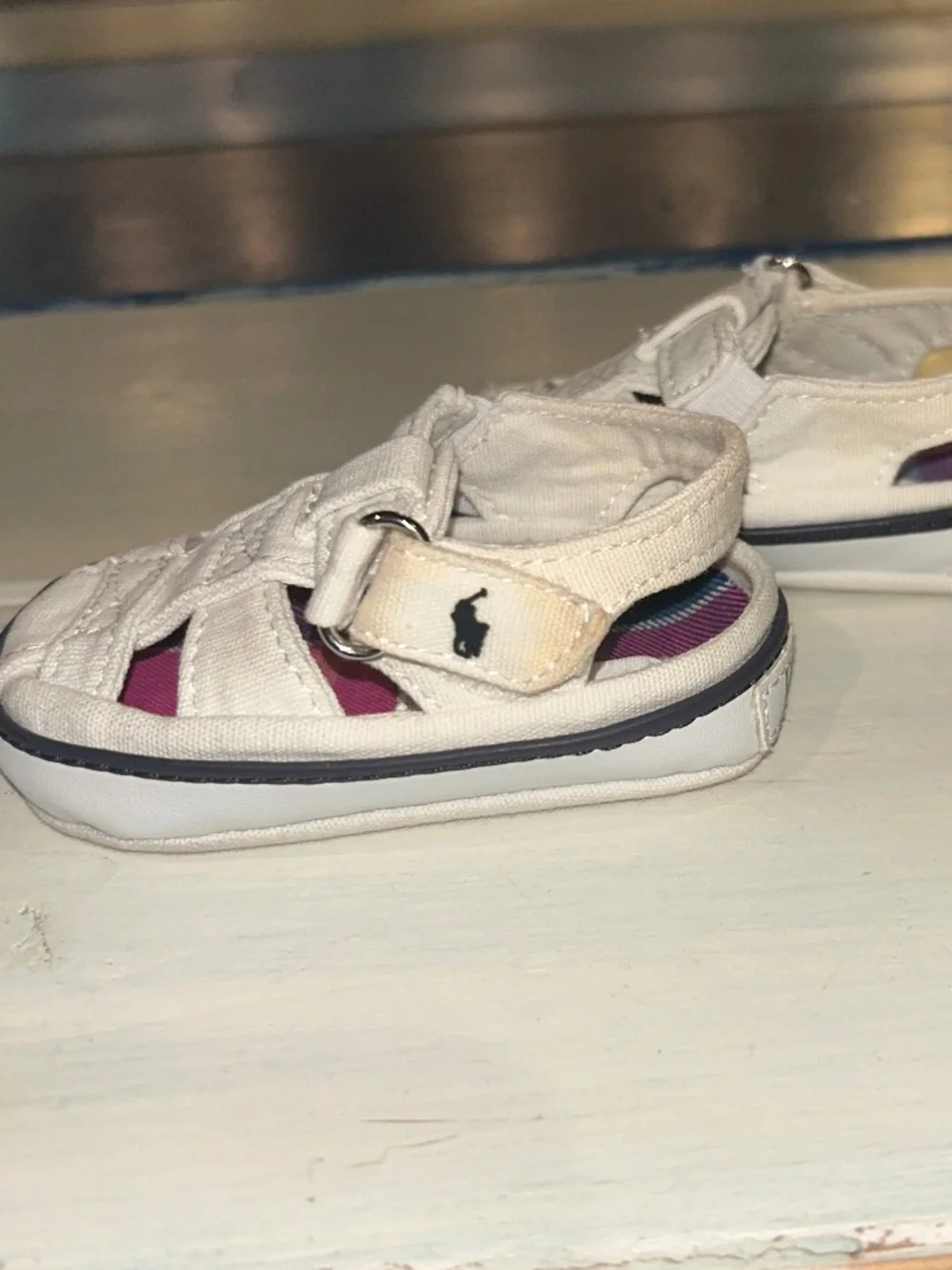 Polo Ralph Lauren Canvas Baby Shoes